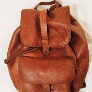 Madewell Leather Transport Rucksack